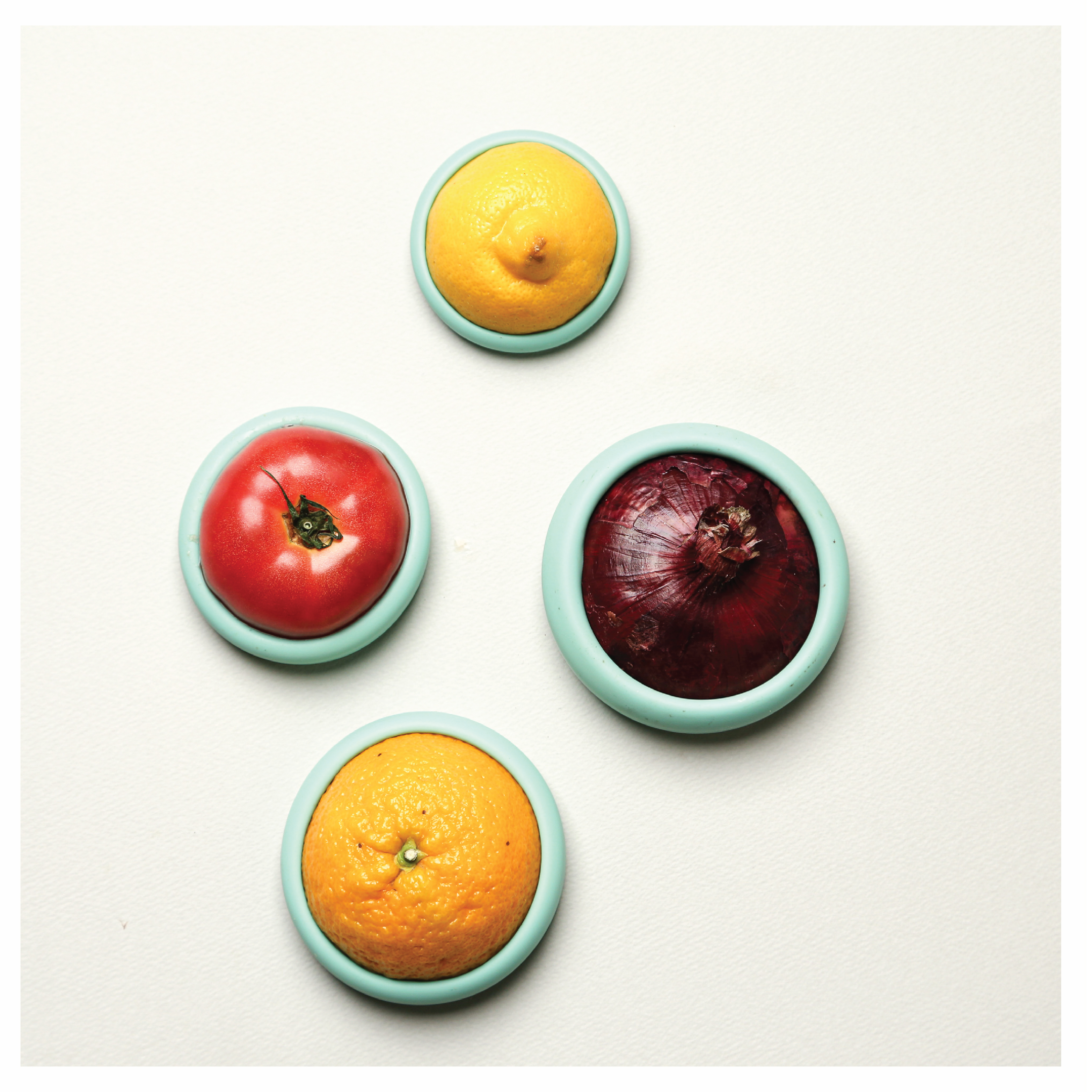 כיסויי סיליקון לפירות וירקות